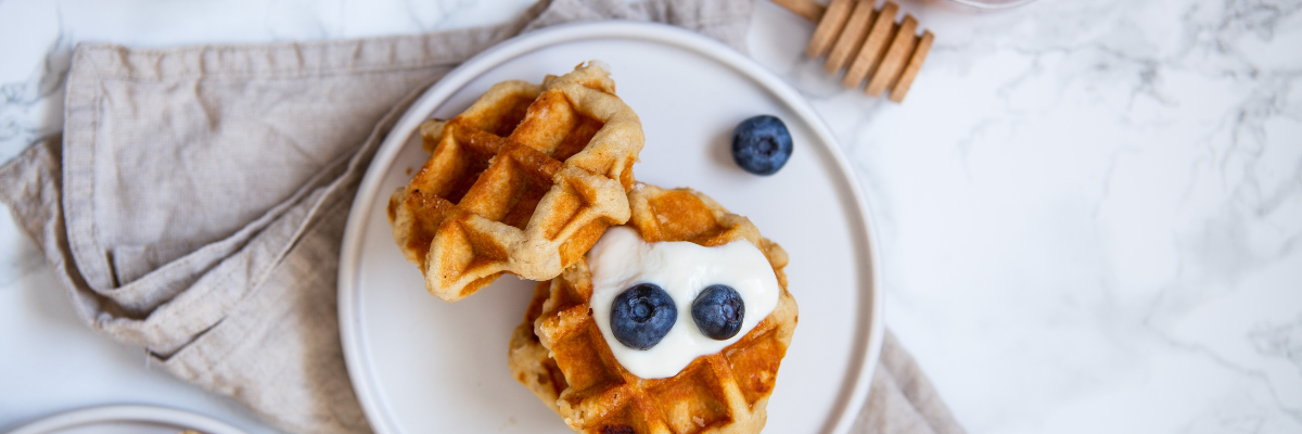 blueberry waffle